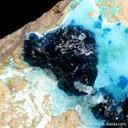 Veszelyite on Hemimorphite - image 4