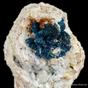 Veszelyite on Hemimorphite - image 4