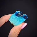 Veszelyite on Hemimorphite - image 2