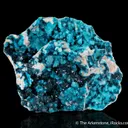 Veszelyite on Hemimorphite - image 3