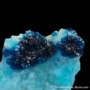 Veszelyite on Hemimorphite - image 4