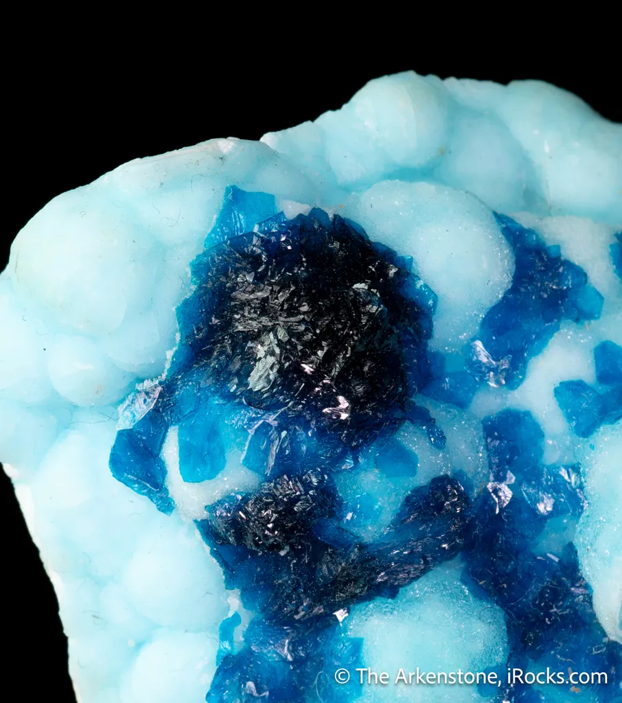 Veszelyite on Hemimorphite image