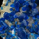 Veszelyite on Quartz - image 2