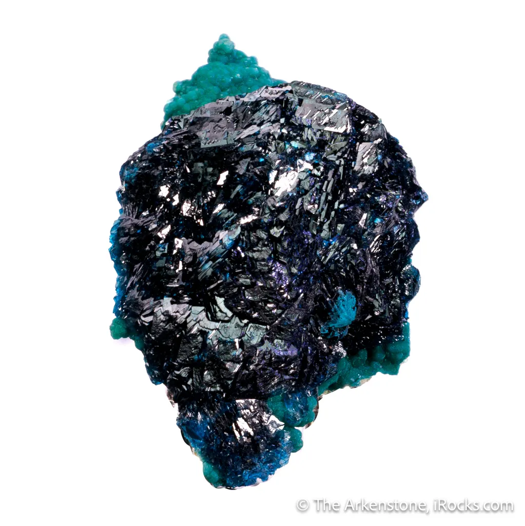 Veszelyite on Zincolibethenite image