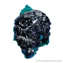 Veszelyite on Zincolibethenite - image 1