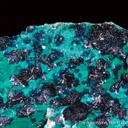 Veszelyite on Zincolibethenite - image 4