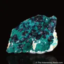 Veszelyite on Zincolibethenite - image 3