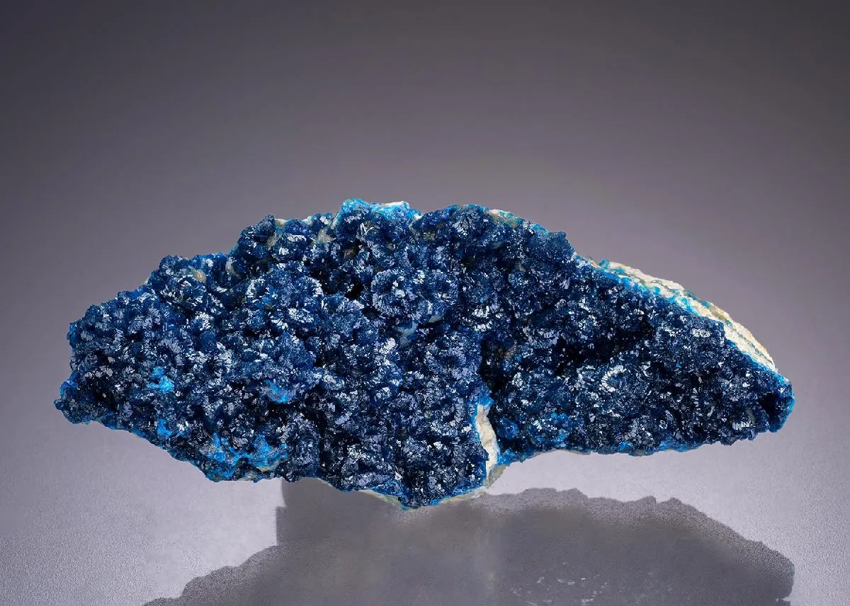 Veszelyite with Hemimorphite - image 1