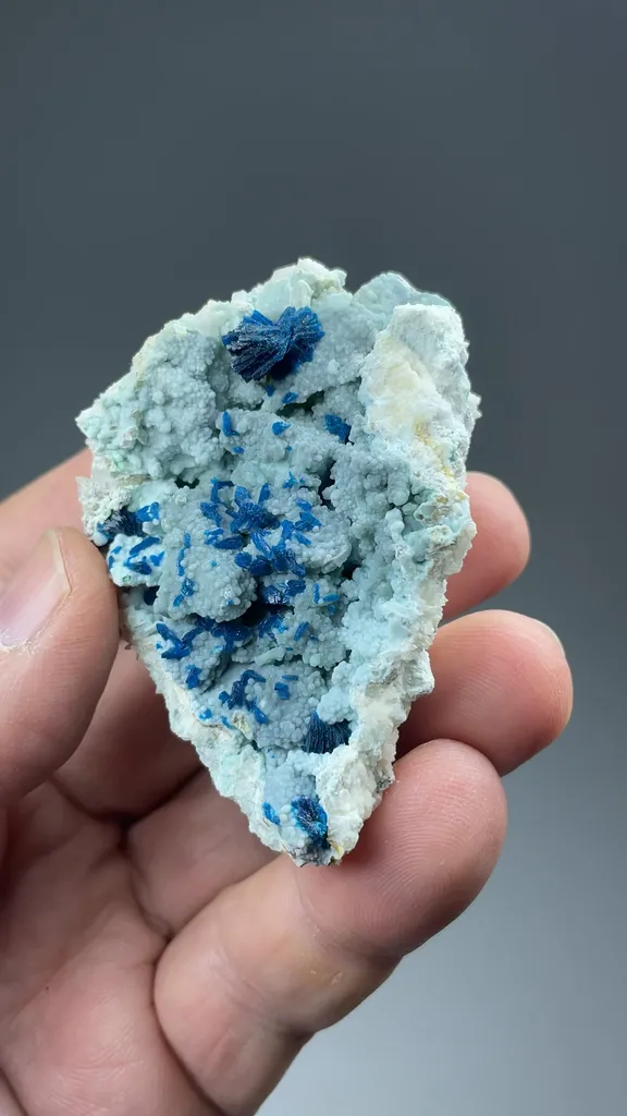 Veszelyite with Hemimorphite - image 2