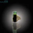 Vibrant Green Tourmaline on Matrix – Gemmy Specimen - image 2