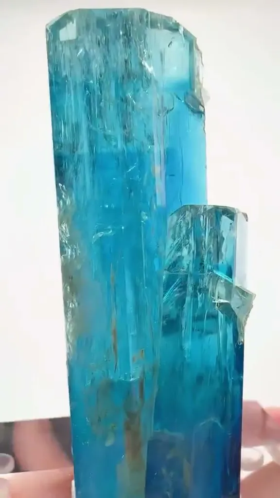 VIETNAM Aquamarine DOUBLE TROUBLE - image 3