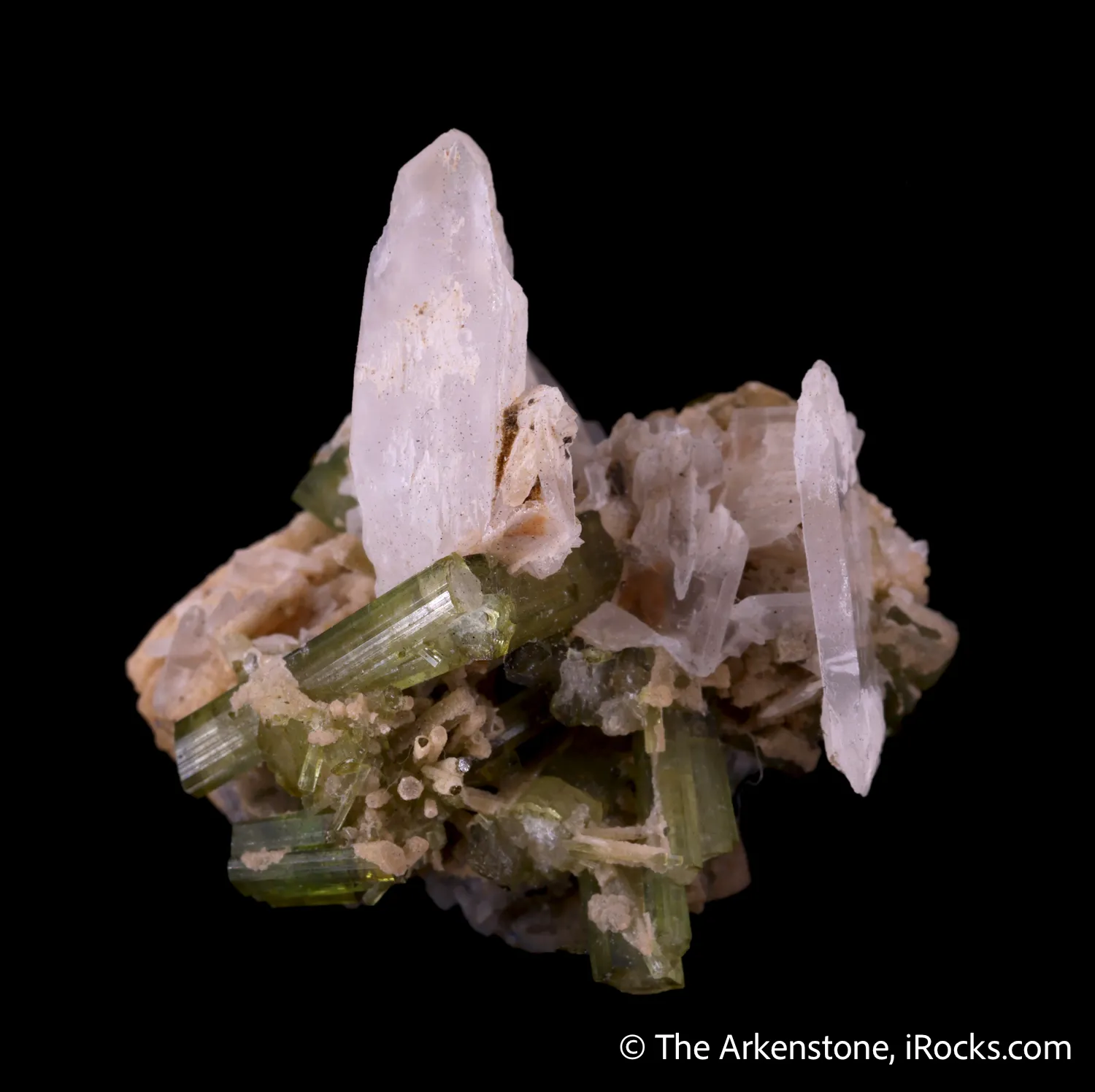 Viitaniemiite with Elbaite Tourmaline - image 4