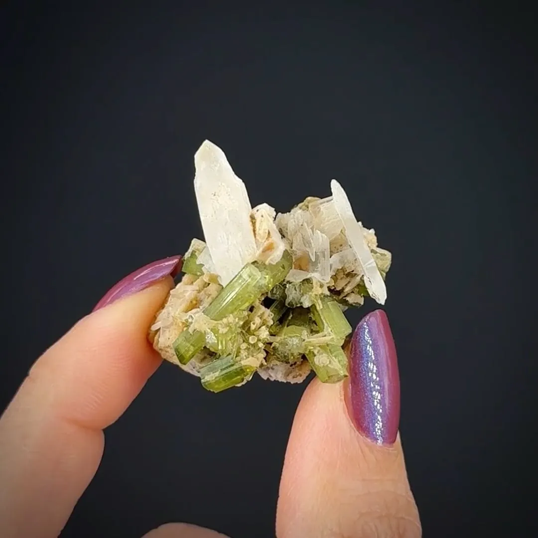 Viitaniemiite with Elbaite Tourmaline - image 2