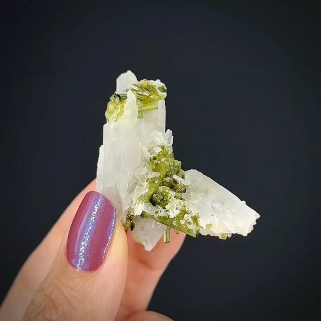 Viitaniemiite with Elbaite Tourmaline - image 1