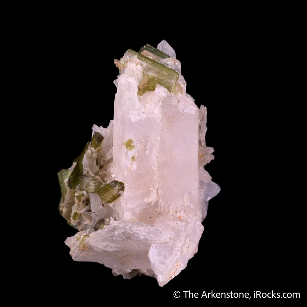 Viitaniemiite with Elbaite Tourmaline
