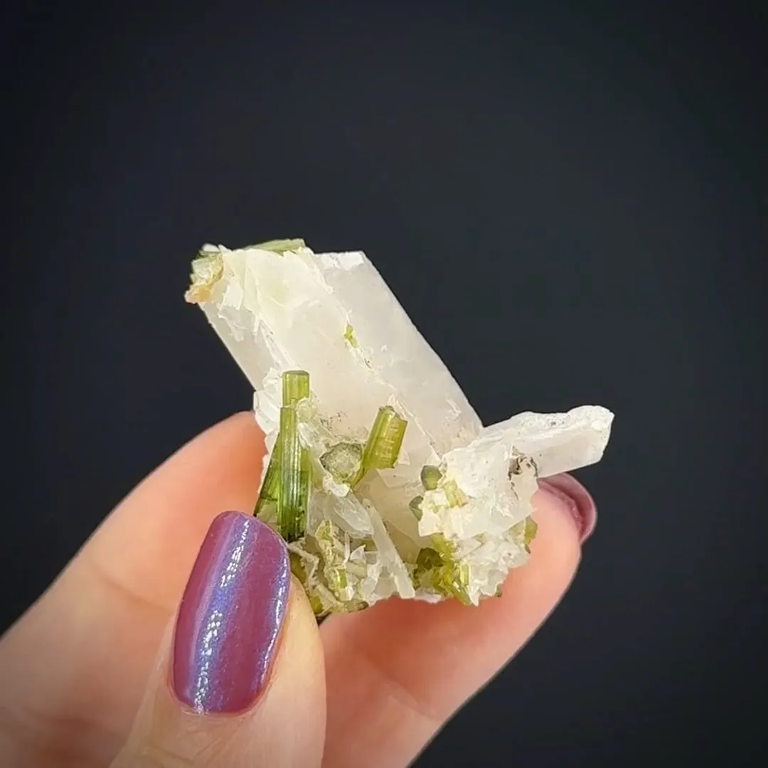 Viitaniemiite with Elbaite Tourmaline - image 2