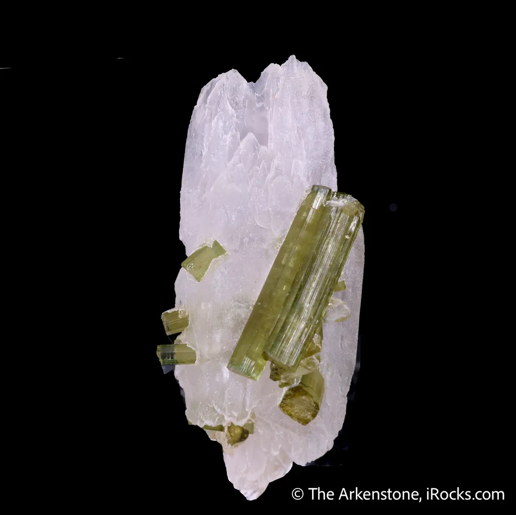 Viitaniemiite with Elbaite Tourmaline