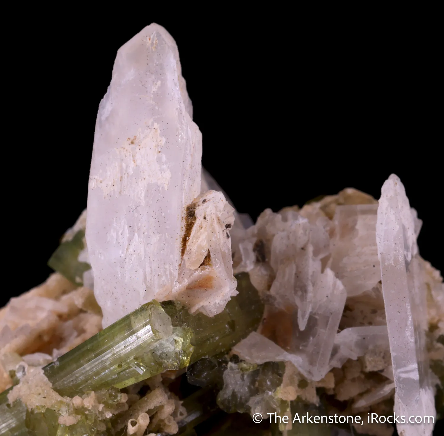Viitaniemiite with Elbaite Tourmaline - image 1