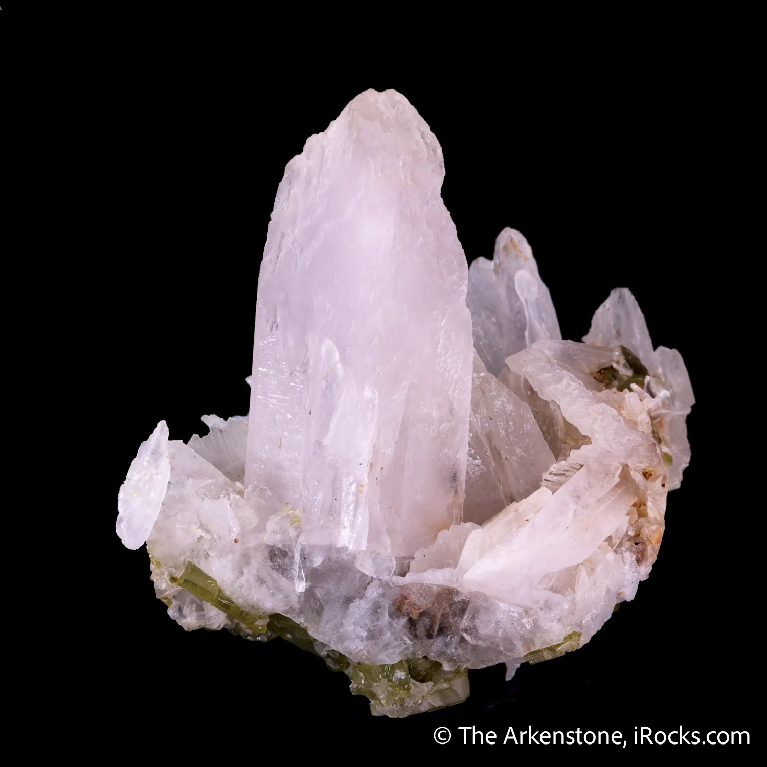 Viitaniemiite with Elbaite Tourmaline, Quartz - image 3