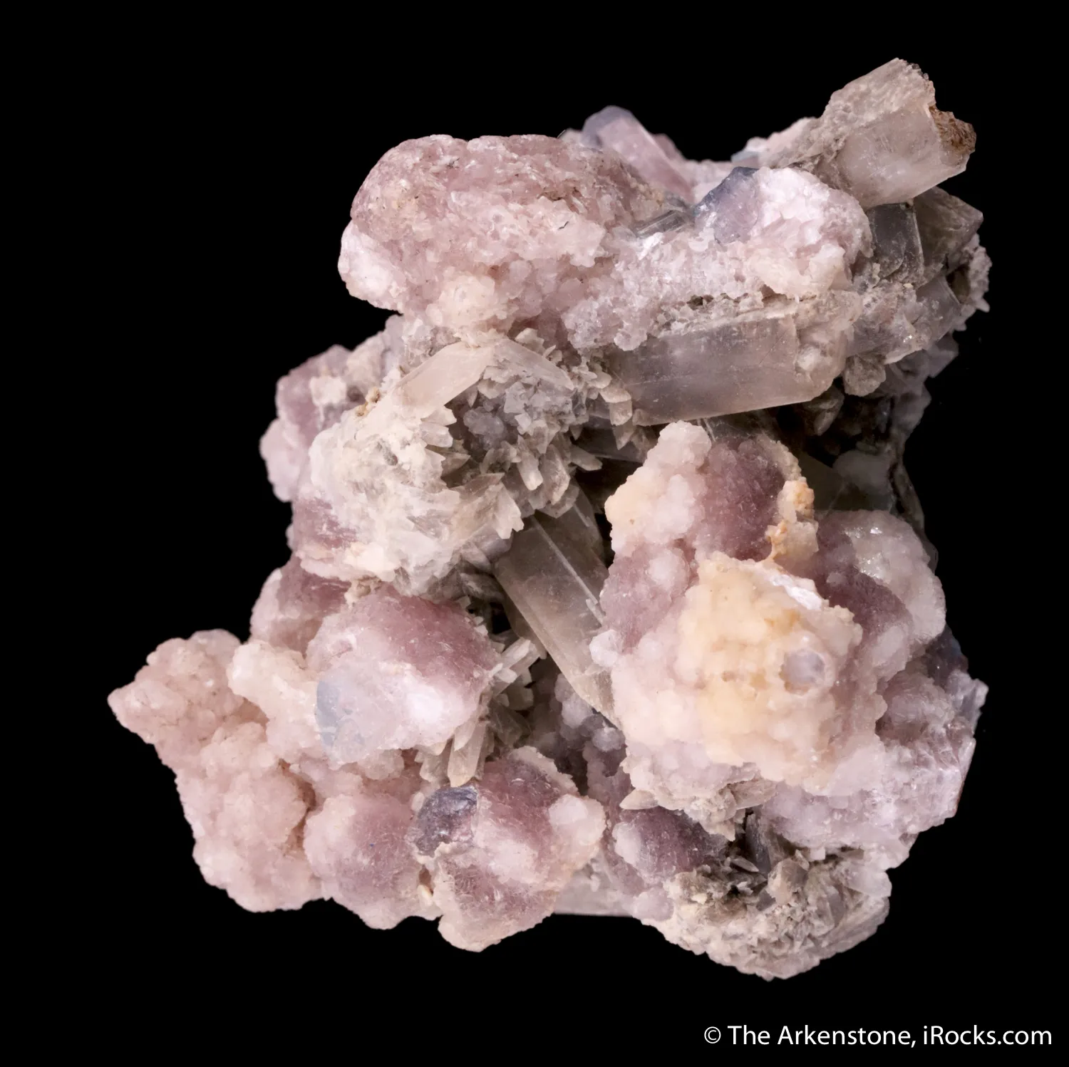 Viitaniemiite with Lepidolite - image 1