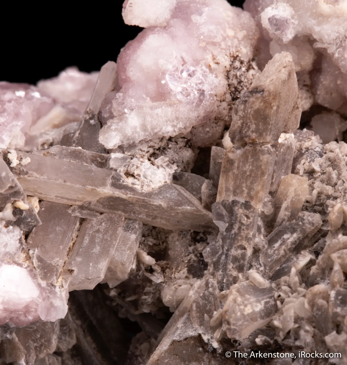 Viitaniemiite with Lepidolite - image 1