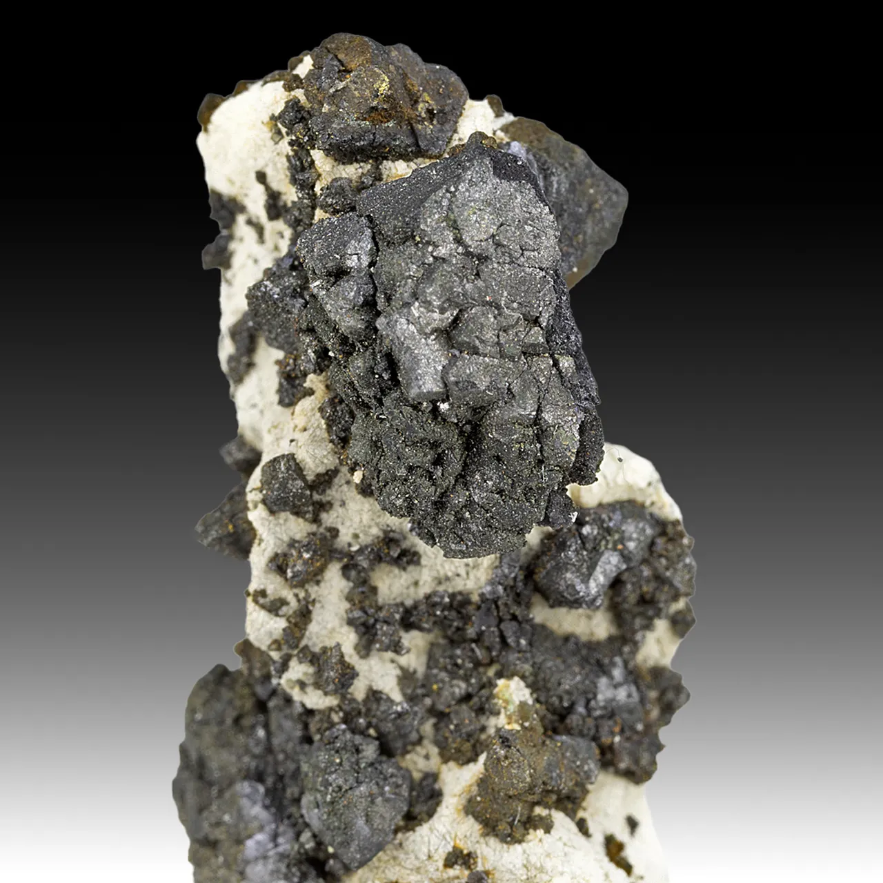 Villamaninite with Calcite - image 1