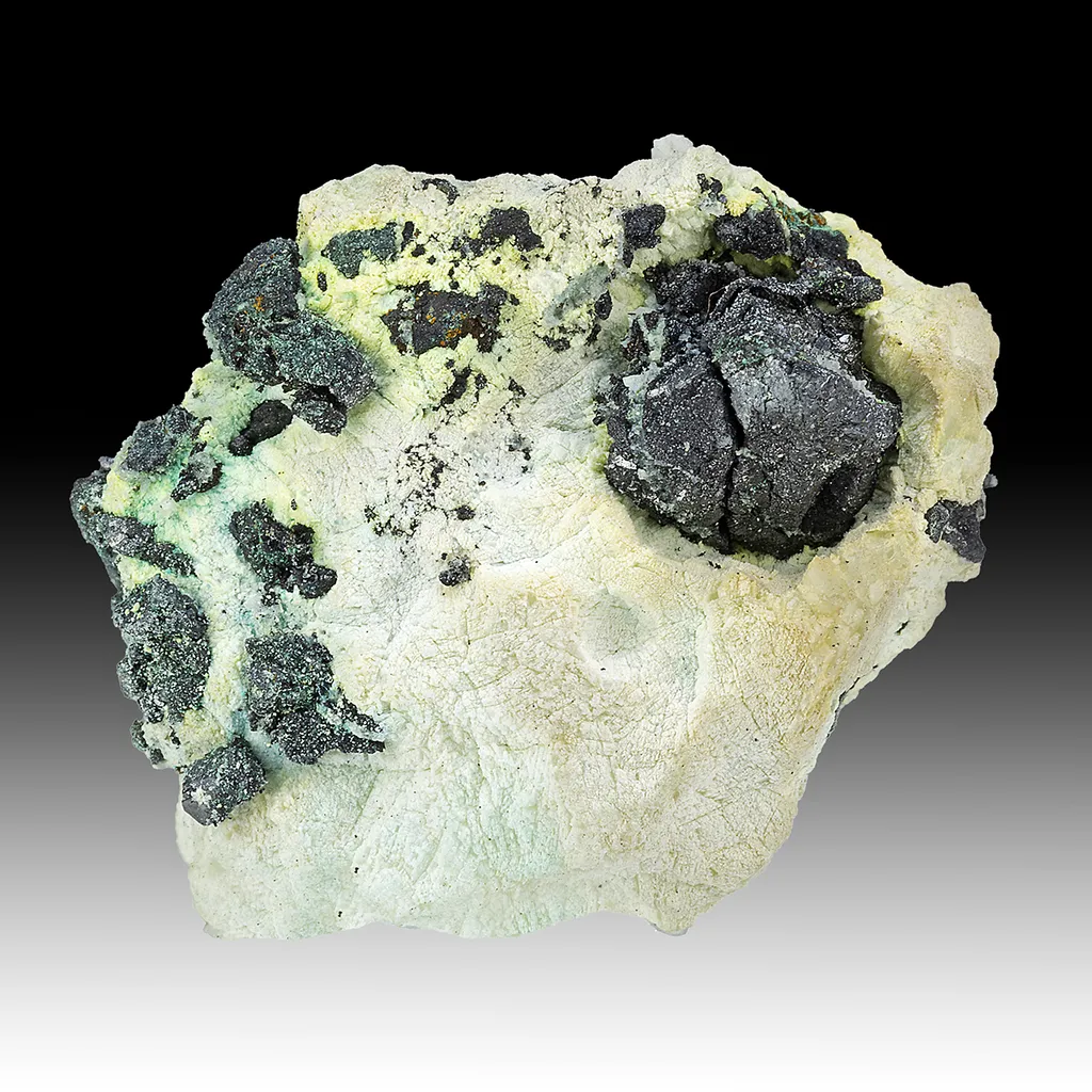 Villamaninite with Calcite image