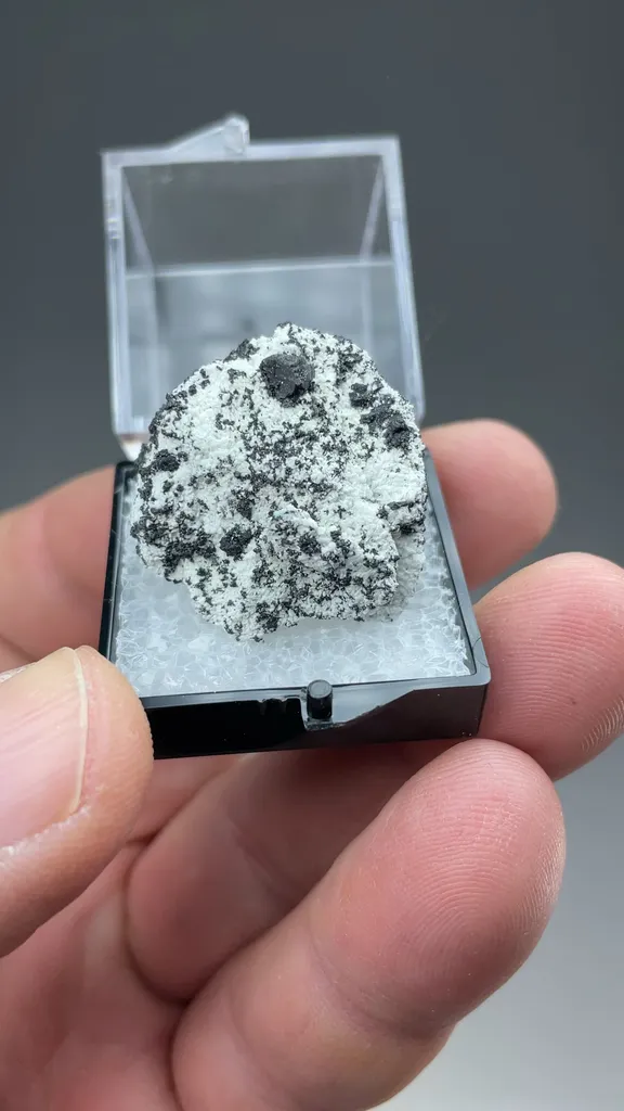 Villamaninite with Calcite - image 2