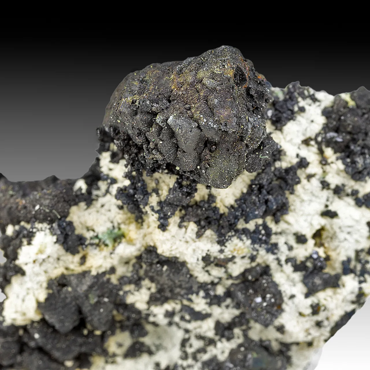 Villamaninite with Calcite - image 1