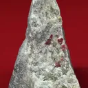 Villiaumite crystals with Tuperssuatsiaite, Makatite, Microcline, Apophyllite-(KF), and Hainite on Phonolite - image 1