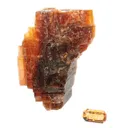 Villiaumite (rough and cut set) - image 1