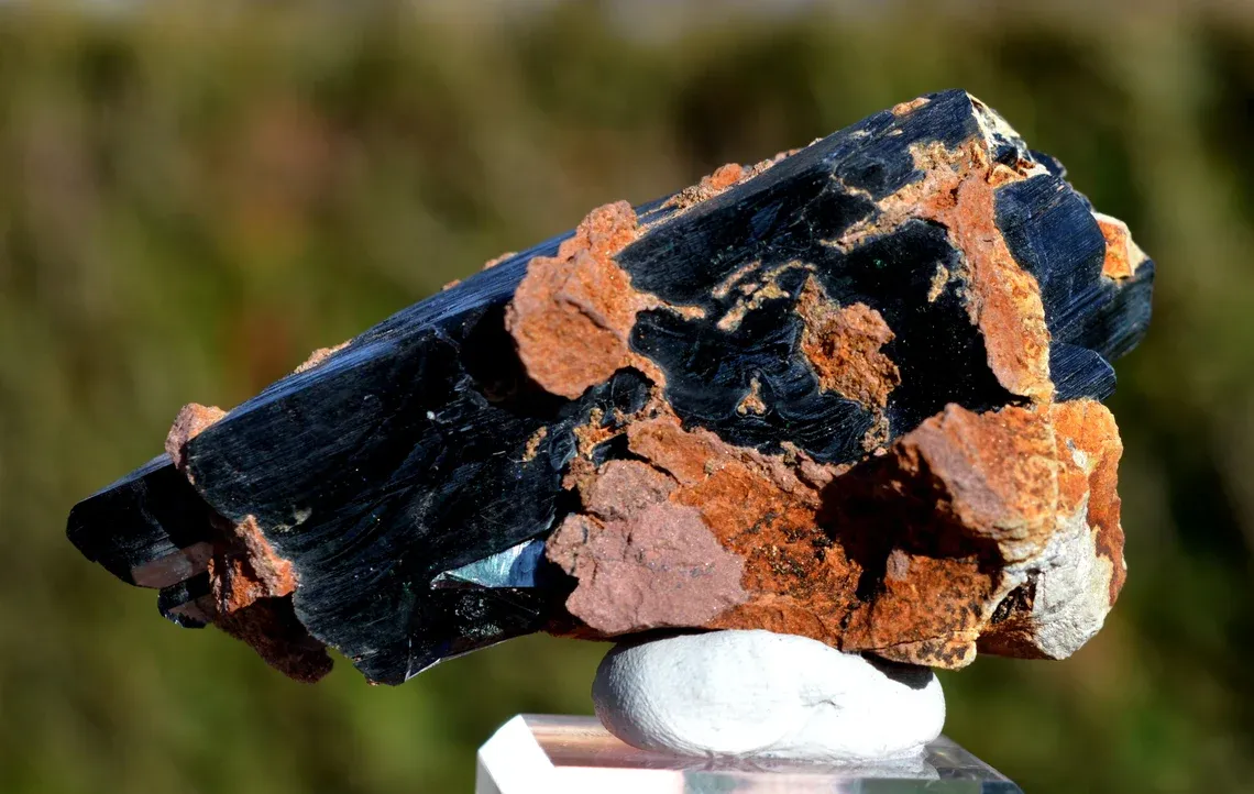 Vivianite 123 grams - Huanuni mine, Huanuni, Dalence Province, Oruro, Bolivia - image 3