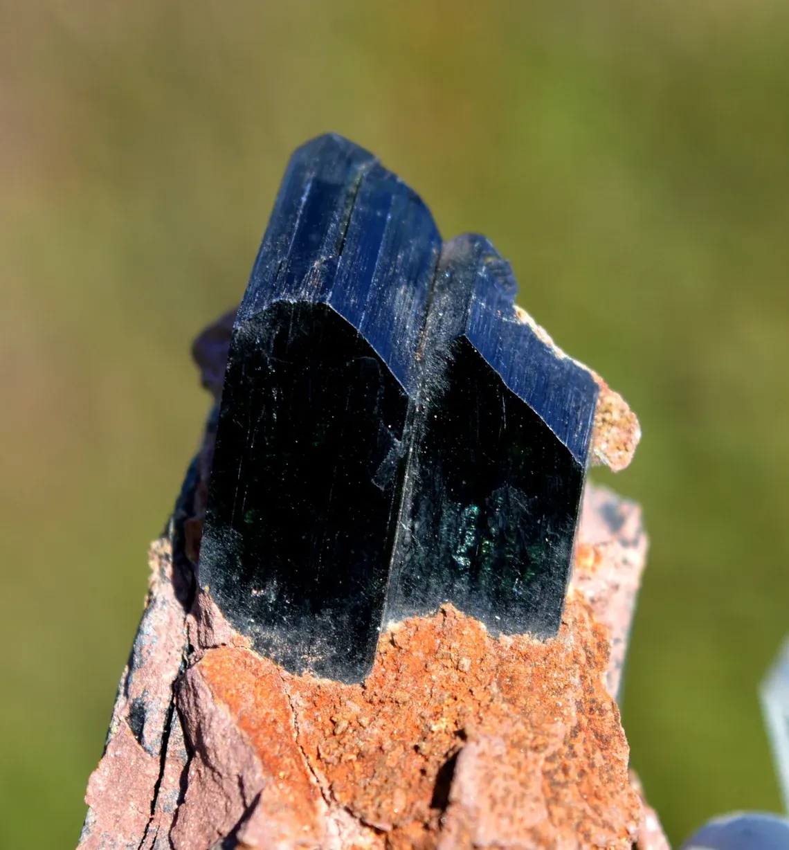 Vivianite 123 grams - Huanuni mine, Huanuni, Dalence Province, Oruro, Bolivia - image 4