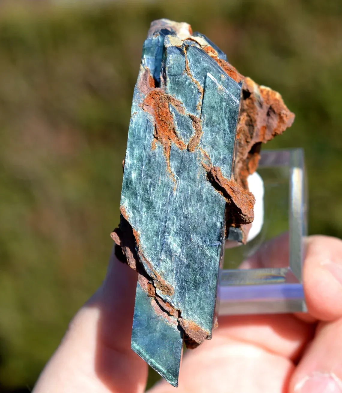 Vivianite 123 grams - Huanuni mine, Huanuni, Dalence Province, Oruro, Bolivia - image 2