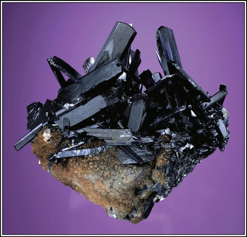 Vivianite from Blackbird Mine, Idaho, USA - image 2