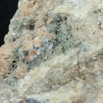 Vivianite from Hagendorf, Bavaria, Germany