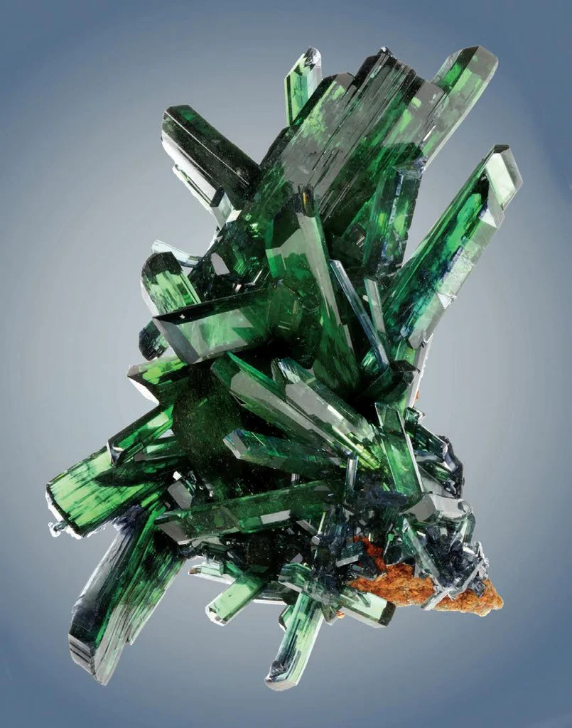 Vivianite from Huanuni mine, Huanuni, Oruro (Department), Bolivia image