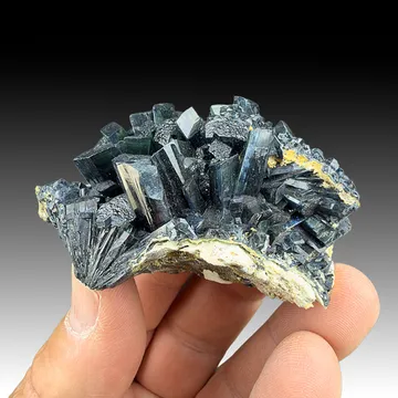 Vivianite from Huanuni mine, Huanuni, Oruro (Department), Bolivia