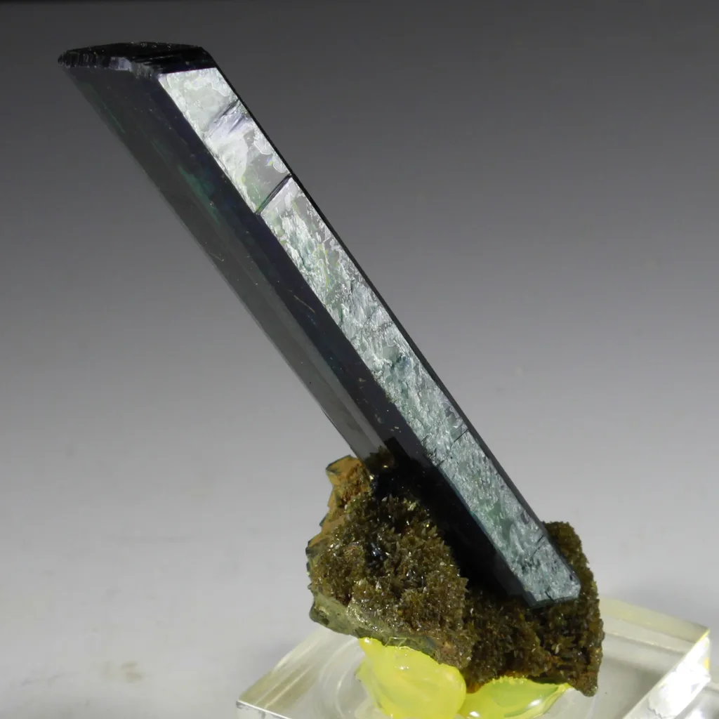 Vivianite from Huanuni mine, Huanuni, Oruro (Department), Bolivia - image 6