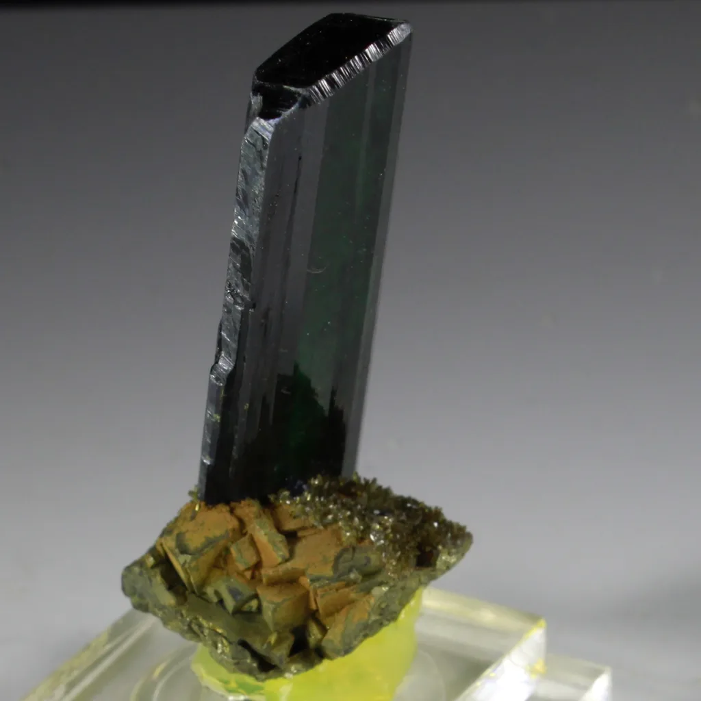 Vivianite from Huanuni mine, Huanuni, Oruro (Department), Bolivia - image 5