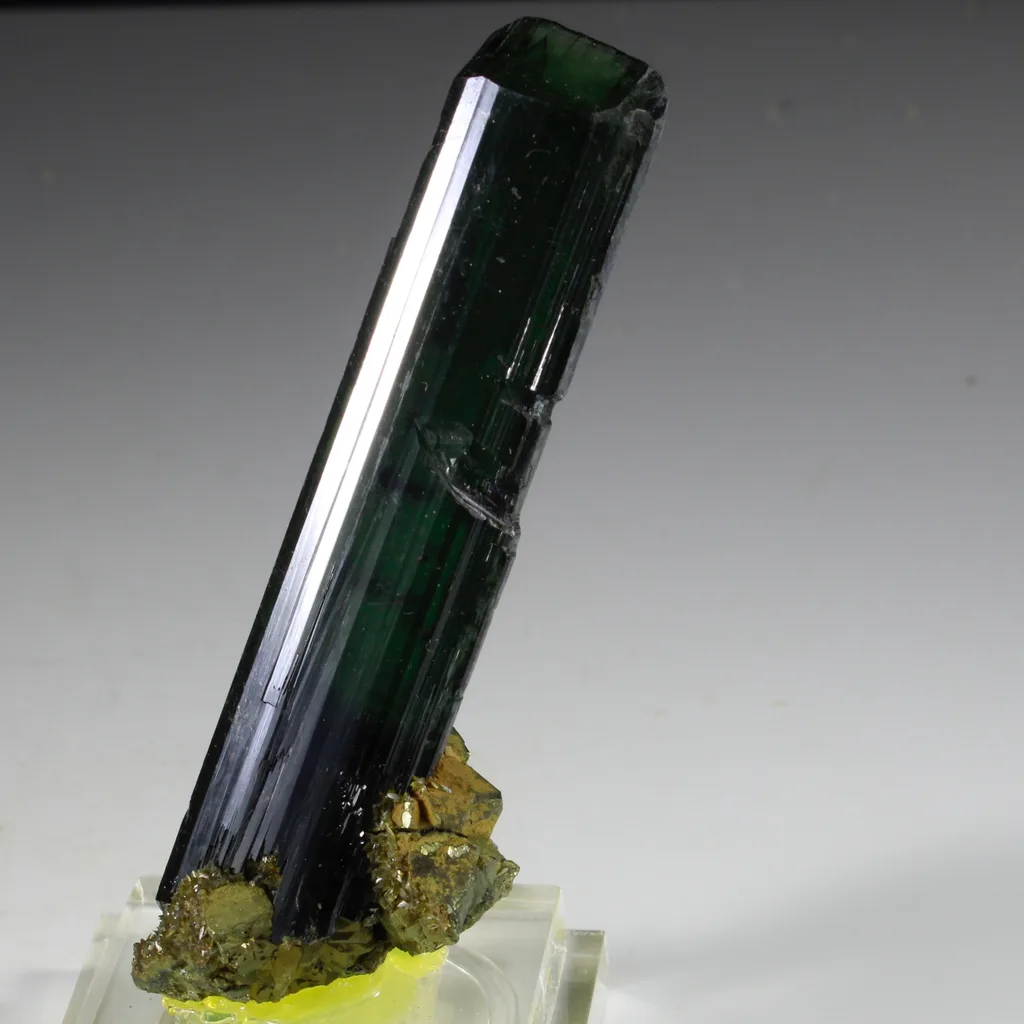 Vivianite from Huanuni mine, Huanuni, Oruro (Department), Bolivia - image 2