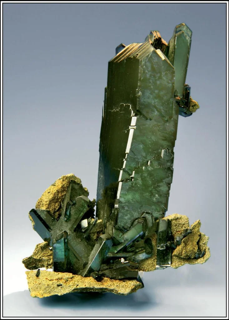 Vivianite from Morococala Mine, Oruro (Department), Bolivia image