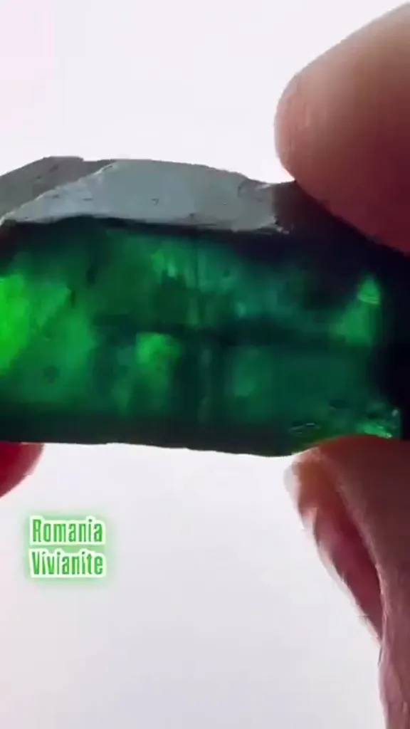 Vivianite from Romania, particularly the Roșia Poieni Mine in Alba County,… - image 2