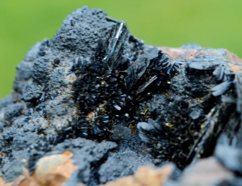 Vivianite & Goethite 172 grams - Chernomorsky mine, Ukraine - image 6