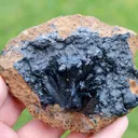 Vivianite & Goethite 261 grams - Chernomorsky mine, Ukraine - image 1