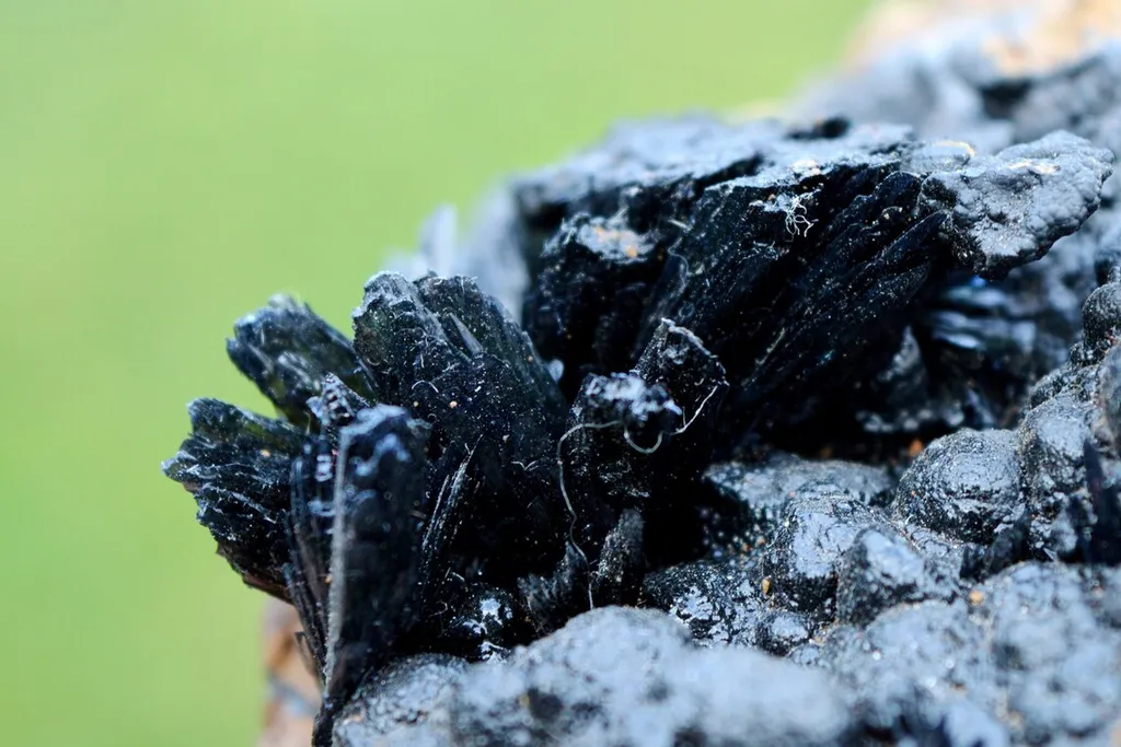 Vivianite & Goethite 261 grams - Chernomorsky mine, Ukraine - image 6