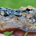Vivianite & Goethite 354 grams - Chernomorsky mine, Ukraine - image 5