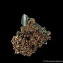 Vivianite on Siderite - image 3