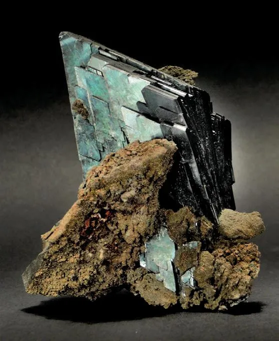 Vivianite, Pyrite - image 1