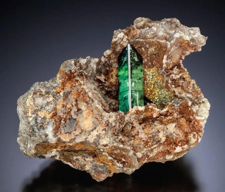 Vivianite, Pyrite image